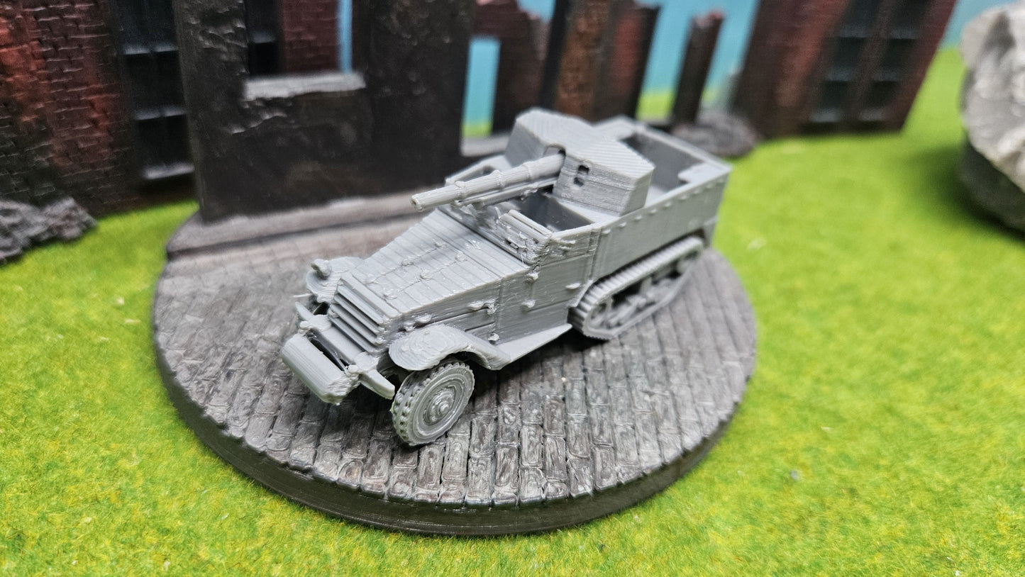 M3 GMC US Panzerjäger mit 75 mm-Kanone "offen"