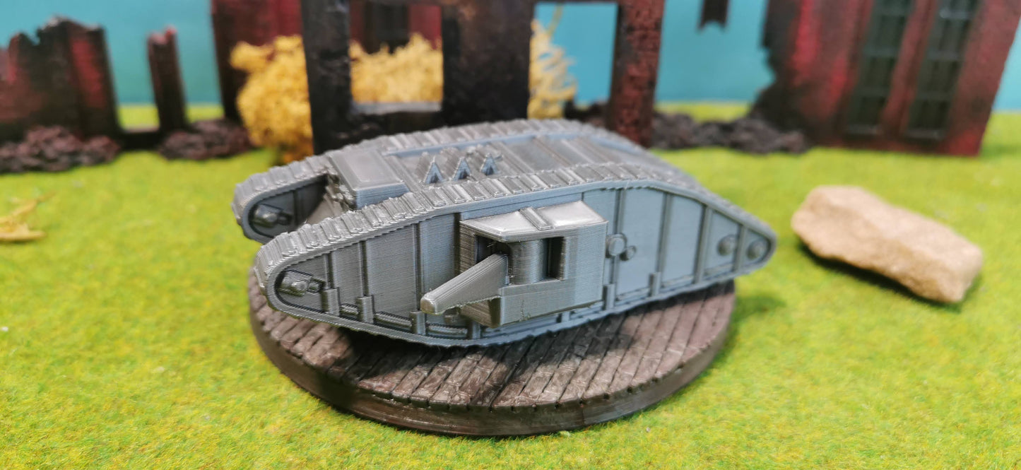 Mark V "Male" britischer WW1 Panzer