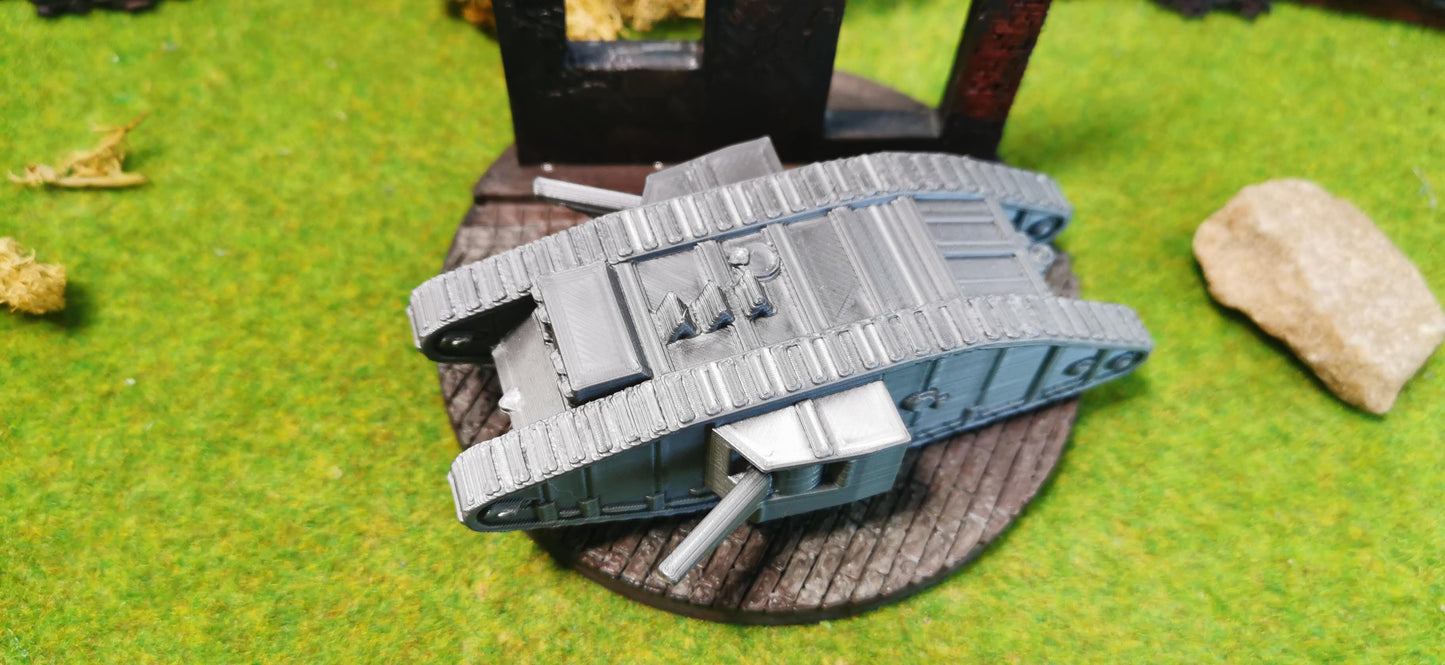 Mark V "Male" britischer WW1 Panzer