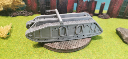 Mark IX britischer WW1 Panzer