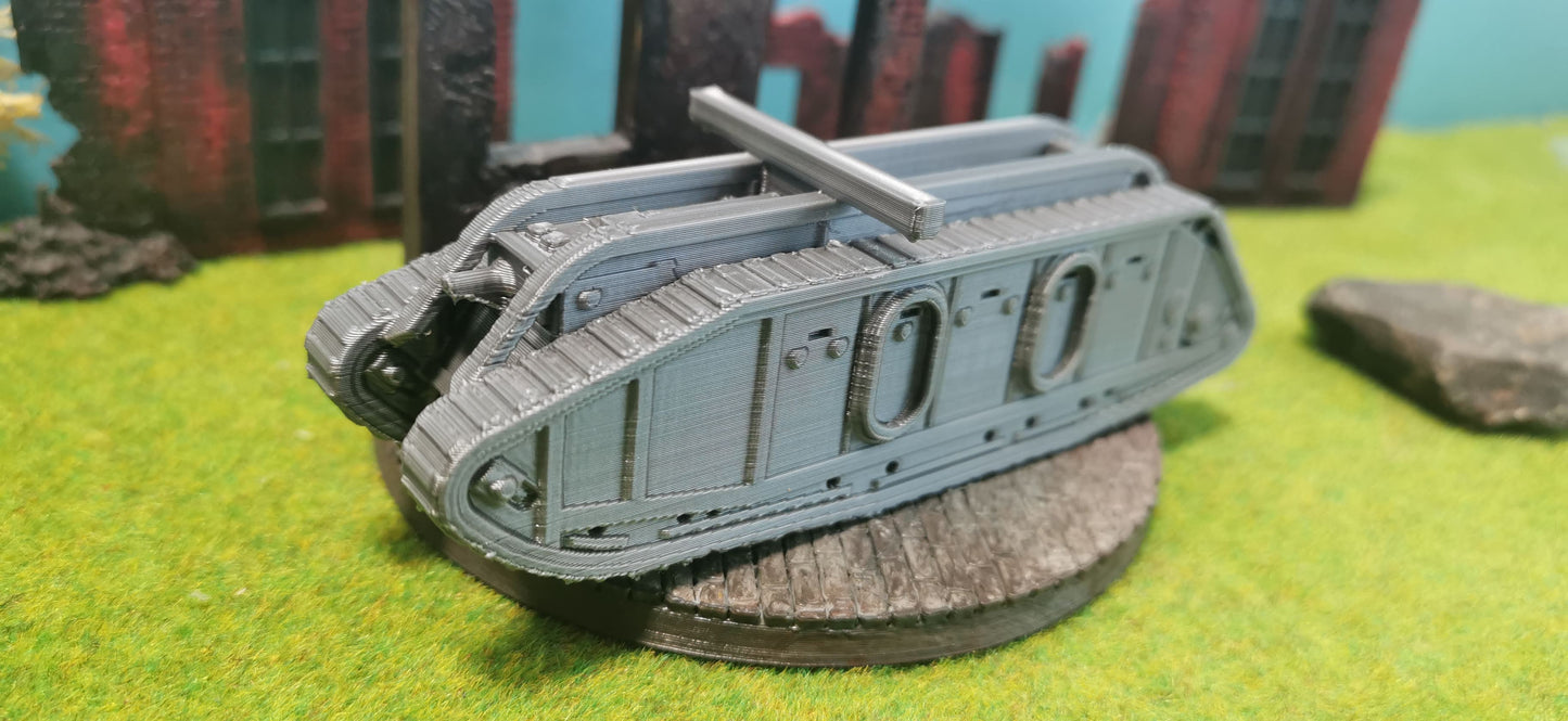 Mark IX britischer WW1 Panzer