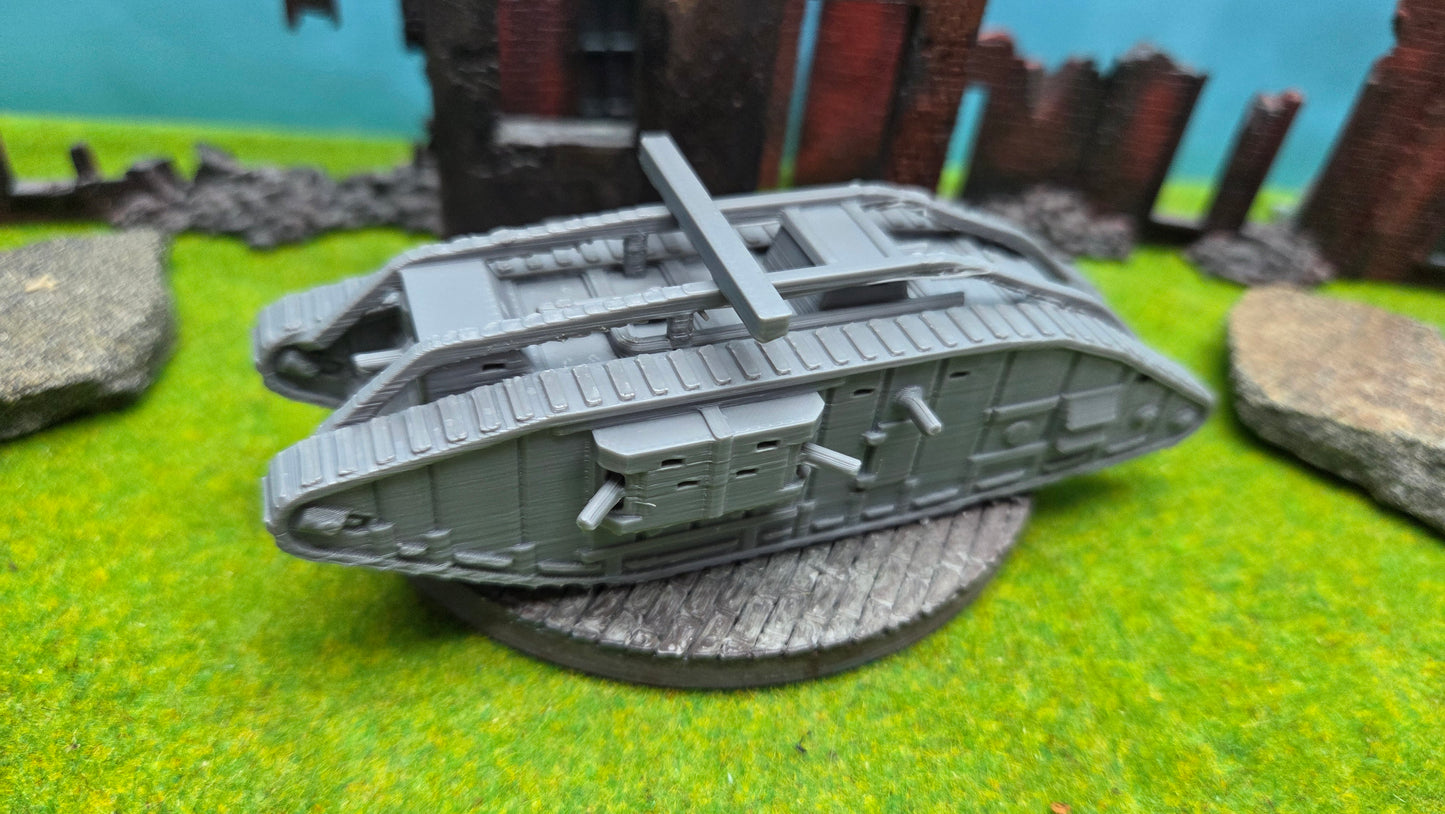 Mark V Star "Hermaphrodite" britischer WW1 Panzer