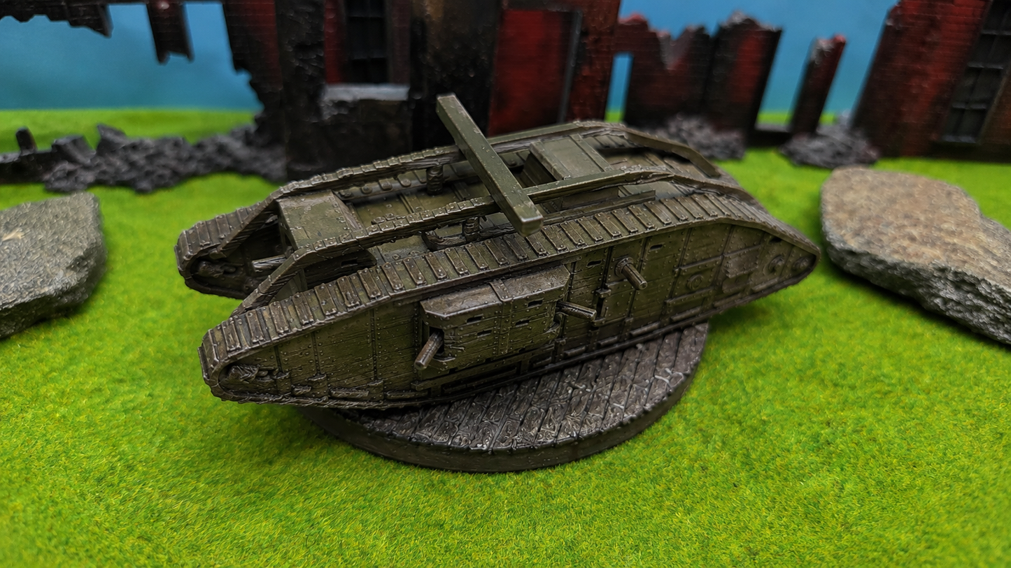 Mark V Star "Hermaphrodite" britischer WW1 Panzer