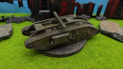 Mark V Star "Hermaphrodite" britischer WW1 Panzer