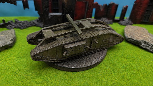 Mark V Star "Hermaphrodite" britischer WW1 Panzer