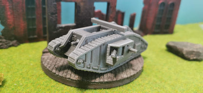 Mark V "Male" britischer WW1 Panzer