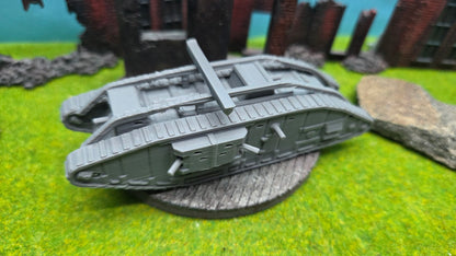 Mark V Star "Female" britischer WW1 Panzer