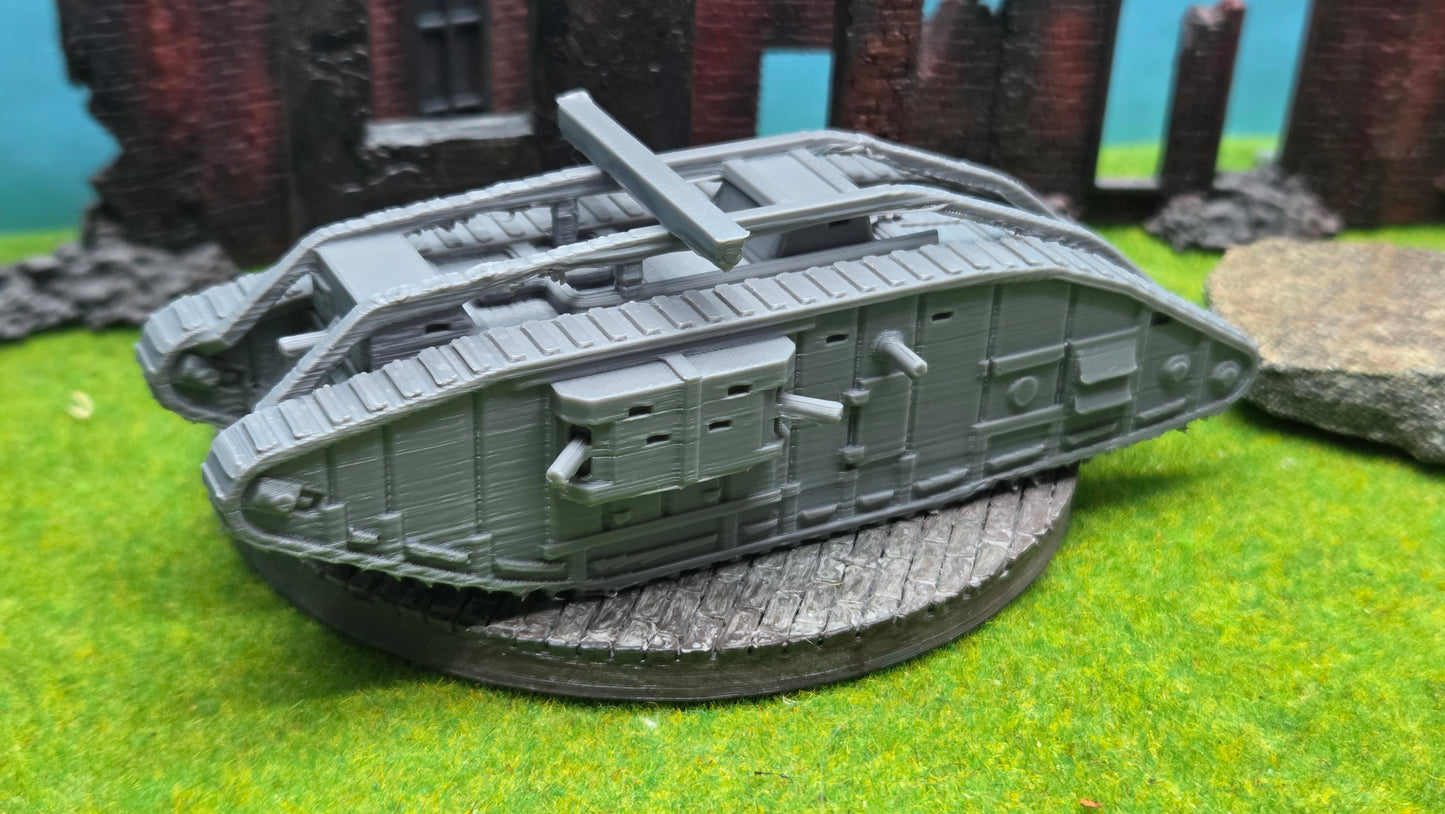 Mark V Star "Female" britischer WW1 Panzer