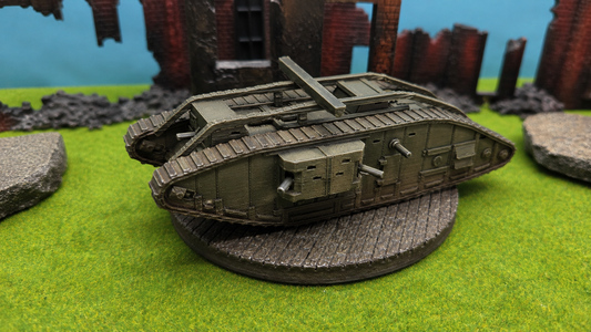 Mark V Star "Female" britischer WW1 Panzer