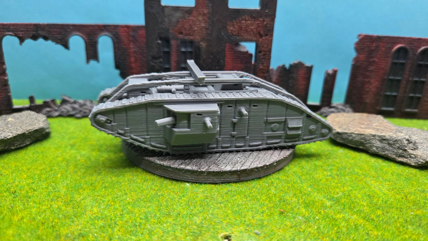 Mark V Star "Male" britischer WW1 Panzer