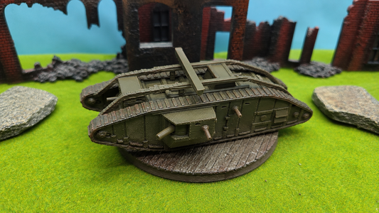 Mark V Star "Male" britischer WW1 Panzer