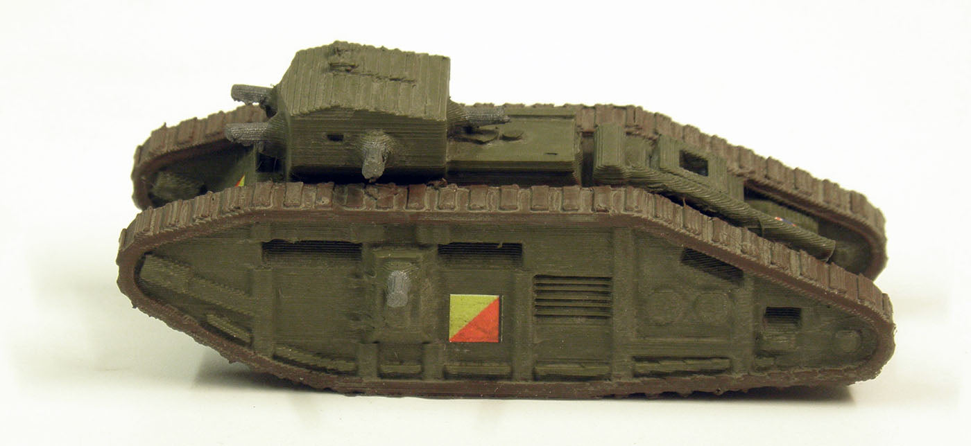 Medium Mark B britischer WW1 mittlerer Panzer