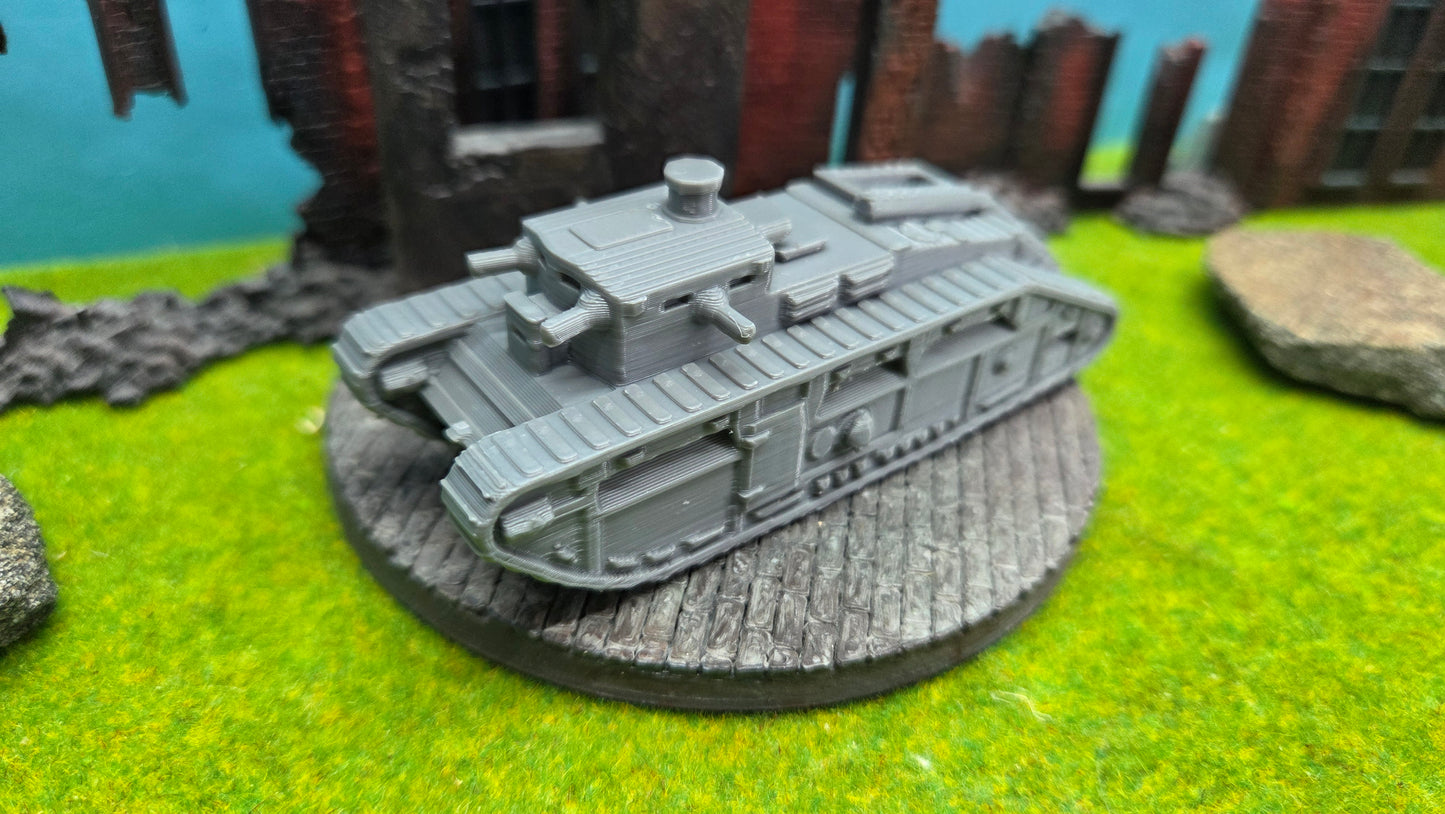 Medium Mark C britischer WW1 mittlerer Panzer