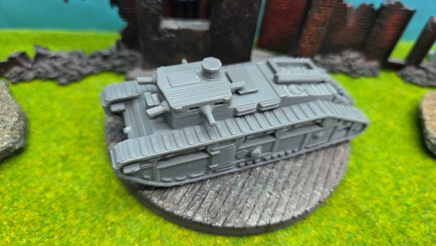 Medium Mark C britischer WW1 mittlerer Panzer