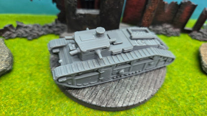 Medium Mark C britischer WW1 mittlerer Panzer