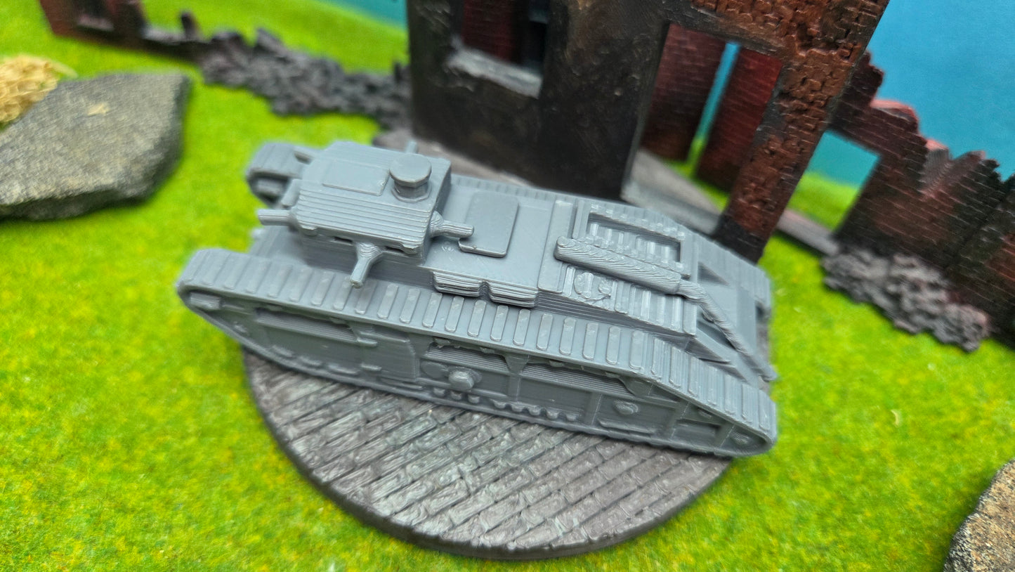 Medium Mark C britischer WW1 mittlerer Panzer