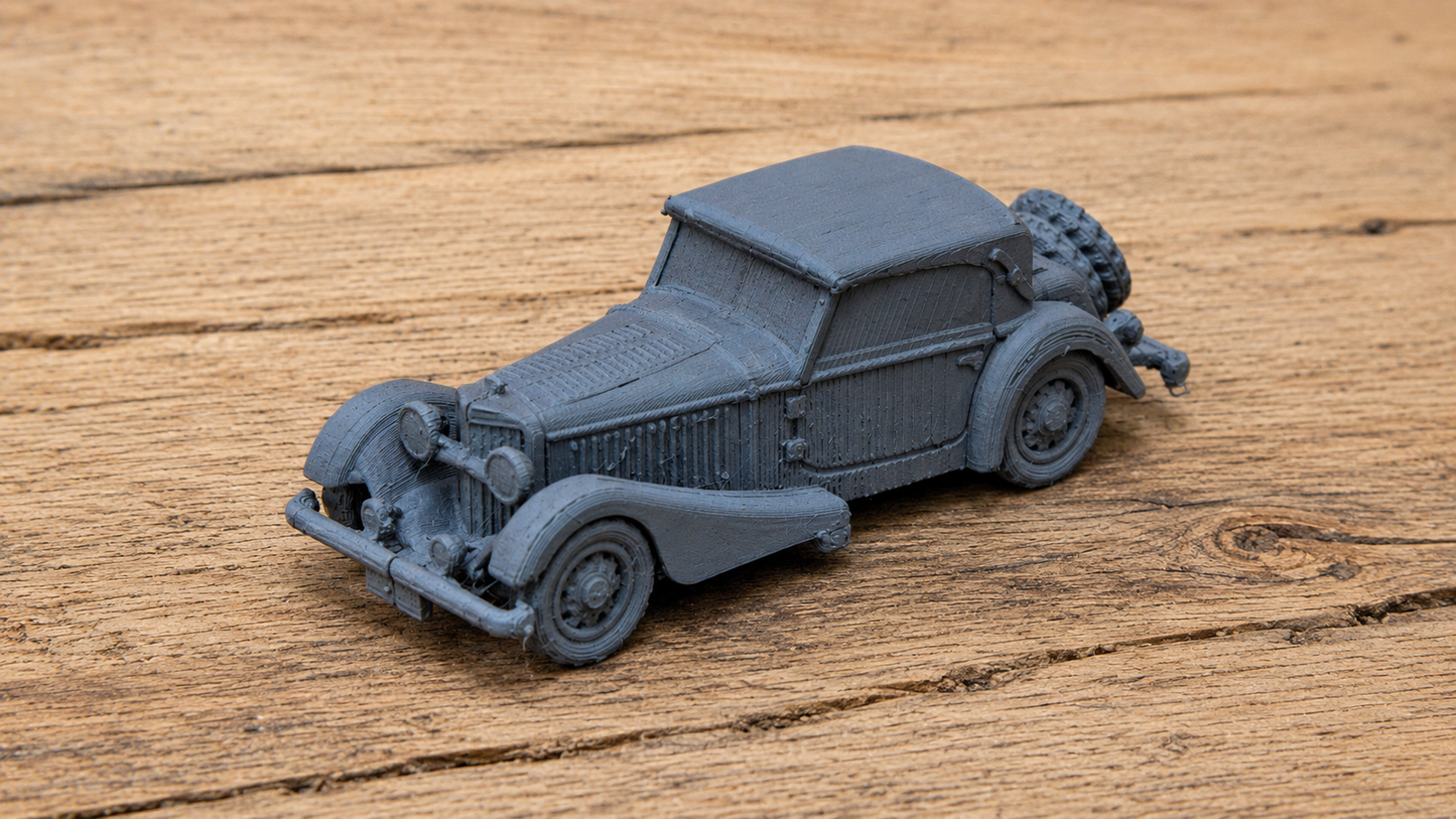 Deutscher ziviler W10 "Cabrio" PKW