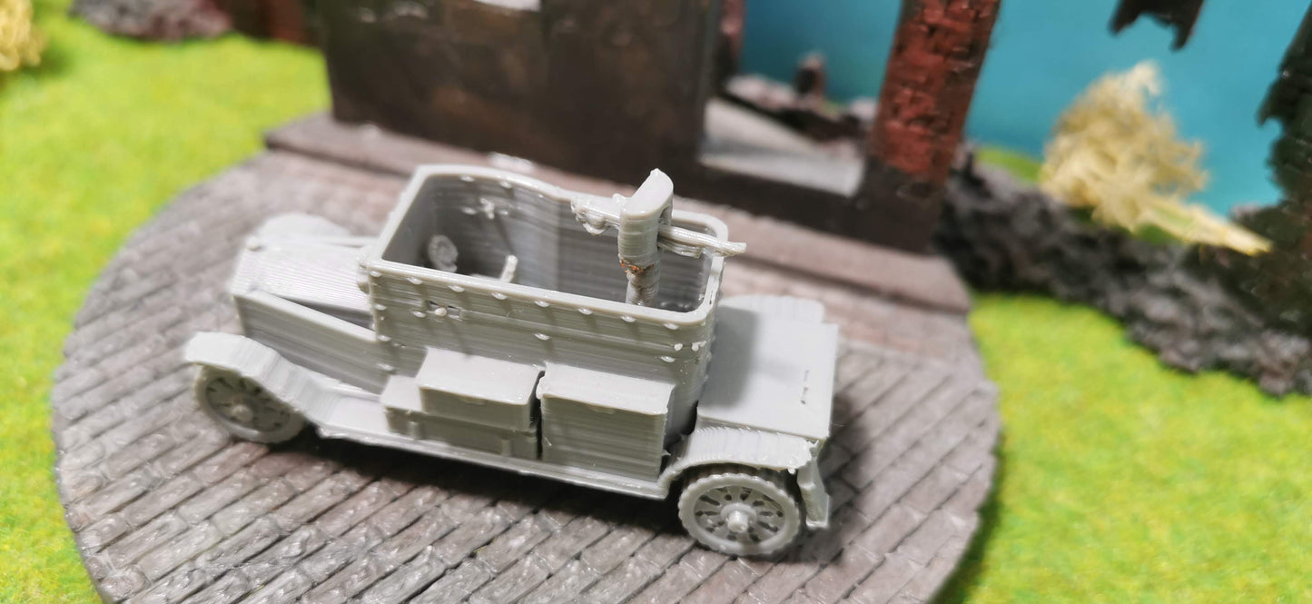 Minerva belgischer Panzerwagen WW1