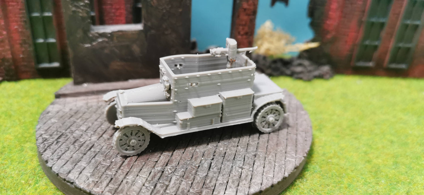 Minerva belgischer Panzerwagen WW1