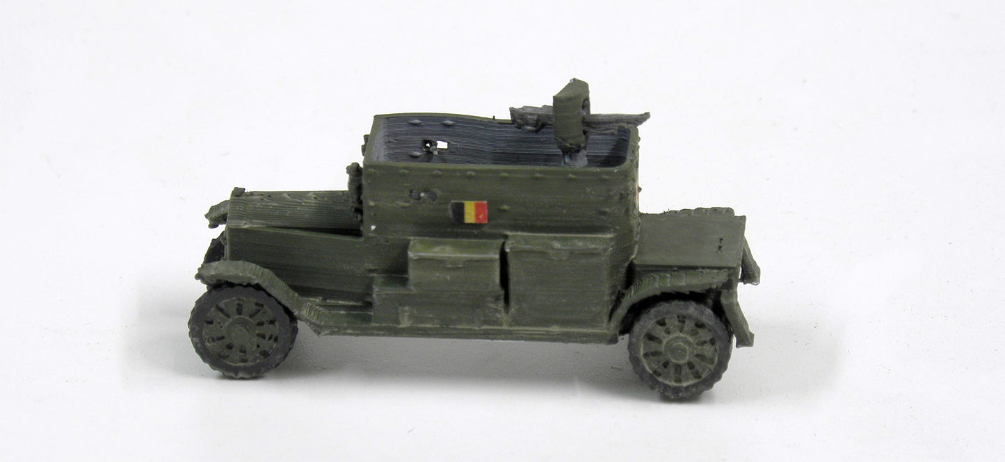 Minerva belgischer Panzerwagen WW1