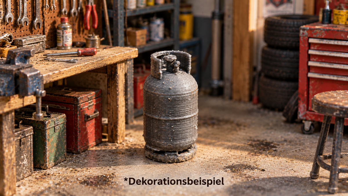 Gasflasche Propangasflasche Gaszylinder Grill