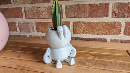 Harry Plant "Mr. Crabsplant" lustiger Blumentopf als Krabbe