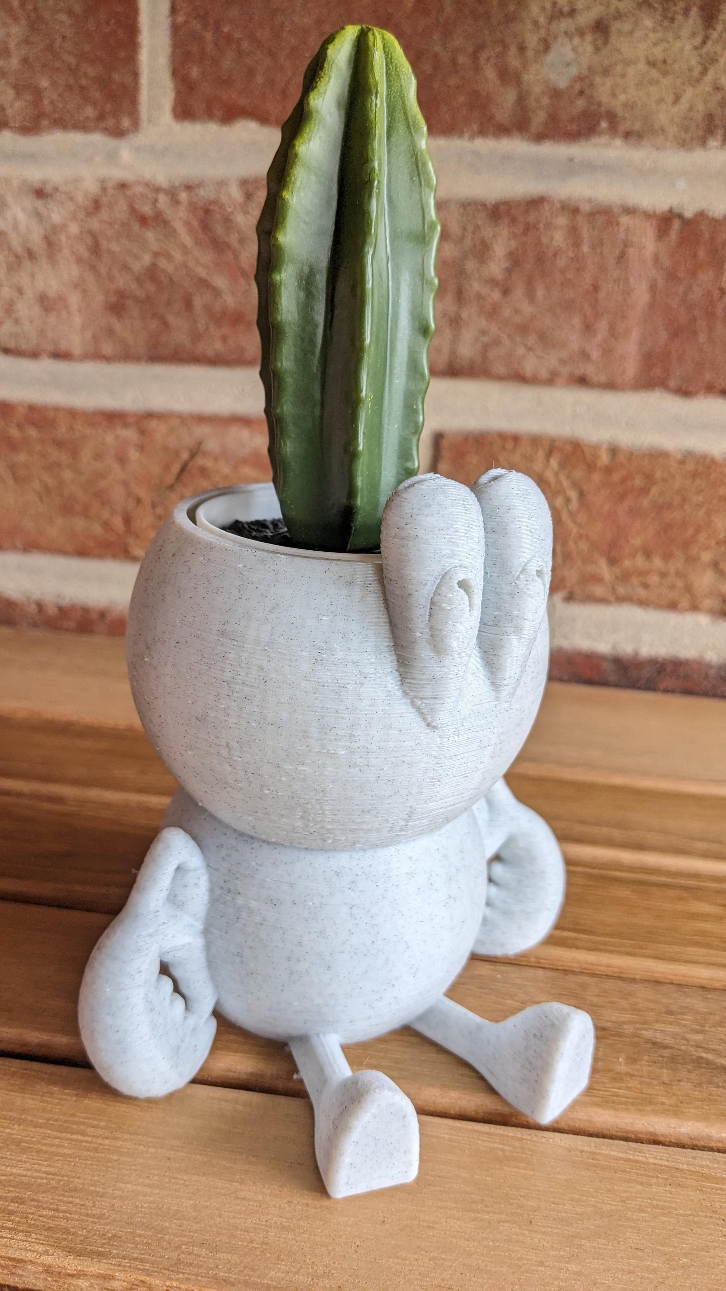 Harry Plant "Mr. Crabsplant" lustiger Blumentopf als Krabbe