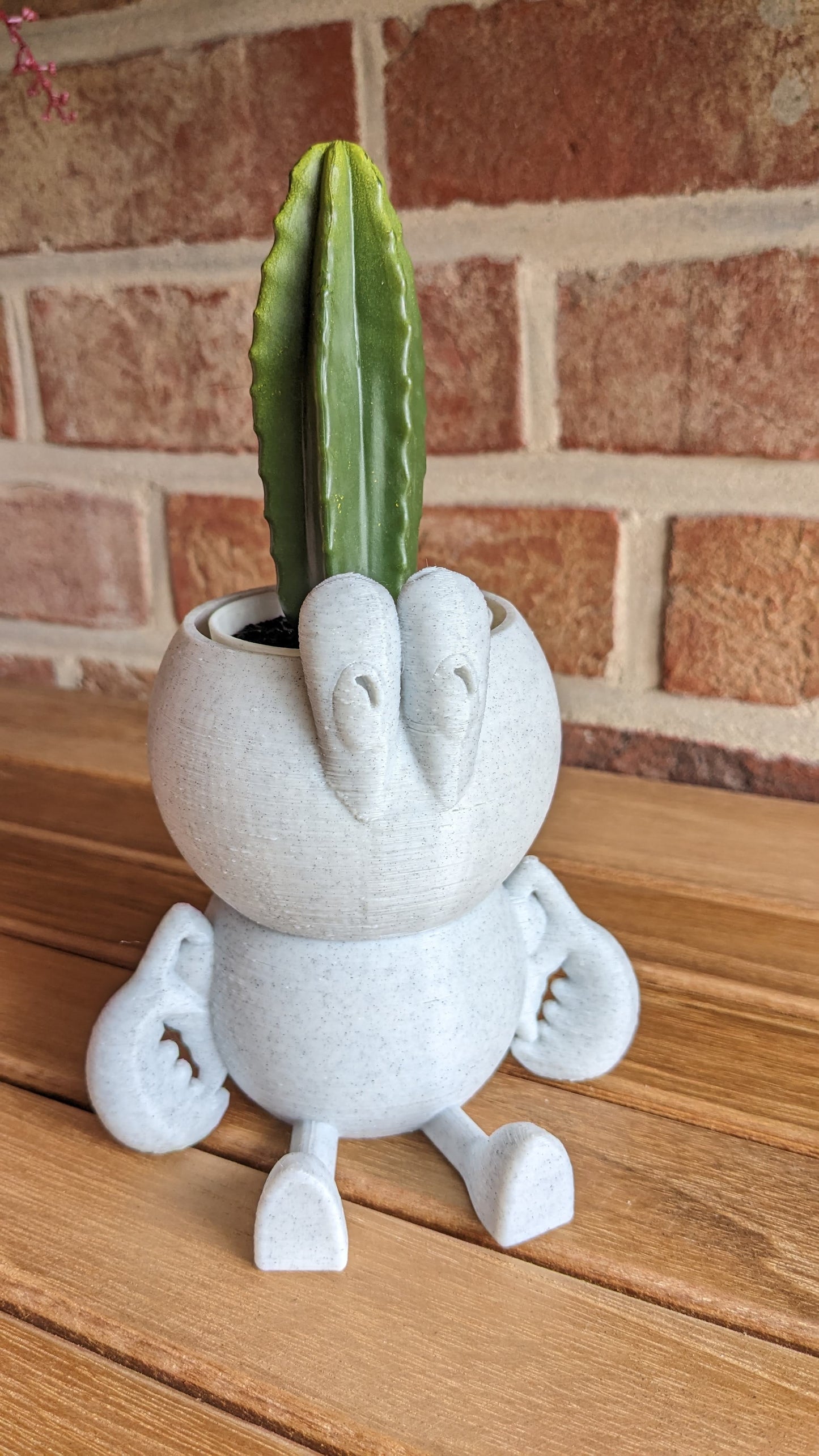 Harry Plant "Mr. Crabsplant" lustiger Blumentopf als Krabbe