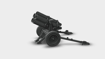 Nebelwerfer Raketenwerfer der Wehrmacht