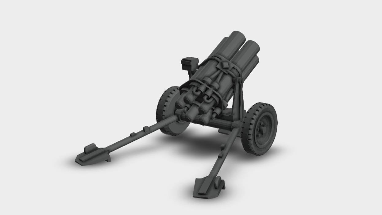 Nebelwerfer Raketenwerfer der Wehrmacht