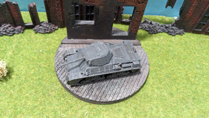 Carro Armato P40 italienischer schwerer Panzer ohne Schürzen