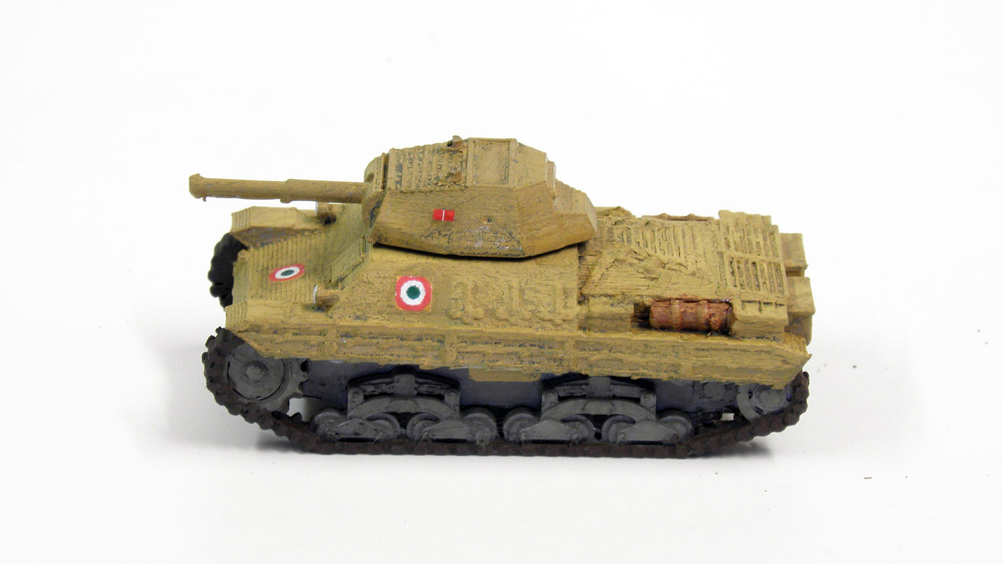 Carro Armato P40 italienischer schwerer Panzer ohne Schürzen