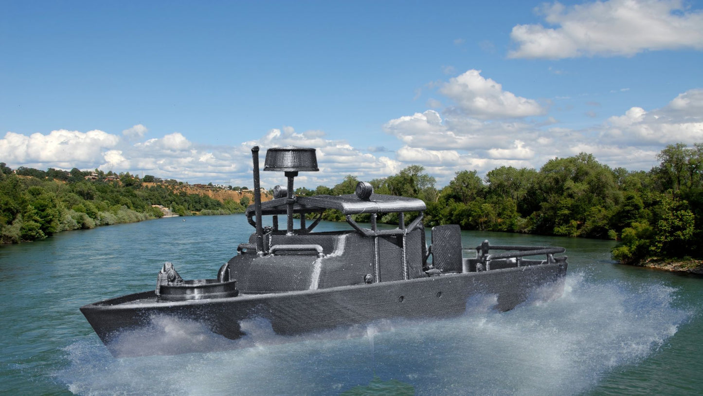 Patrol Boat Riverine II (PBR II) US Navy Patrouillenboot