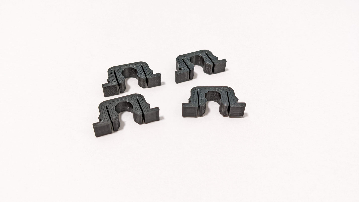 4x Halteclip Halterung Clip passend für Fractal Design Meshify Case