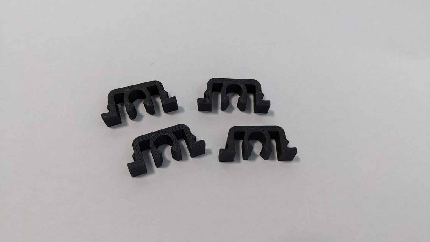 4x Halteclip Halterung Clip passend für Corsair 4000D Frontblende