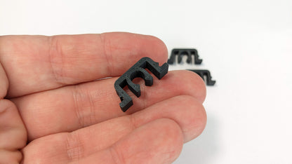 4x Halteclip Halterung Clip passend für Corsair 4000D Frontblende