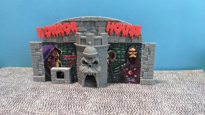 Geisterbahn "Horror House" Kirmes Rummel Fahrgeschäft