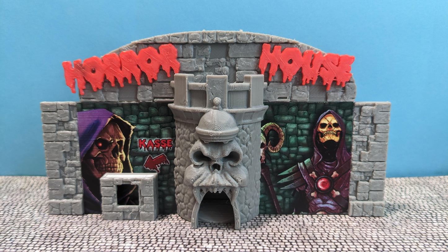 Geisterbahn "Horror House" Kirmes Rummel Fahrgeschäft