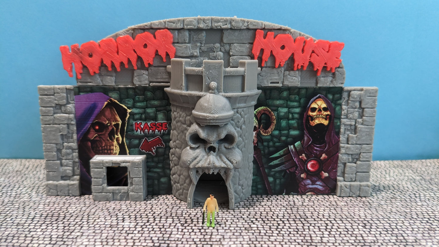 Geisterbahn "Horror House" Kirmes Rummel Fahrgeschäft