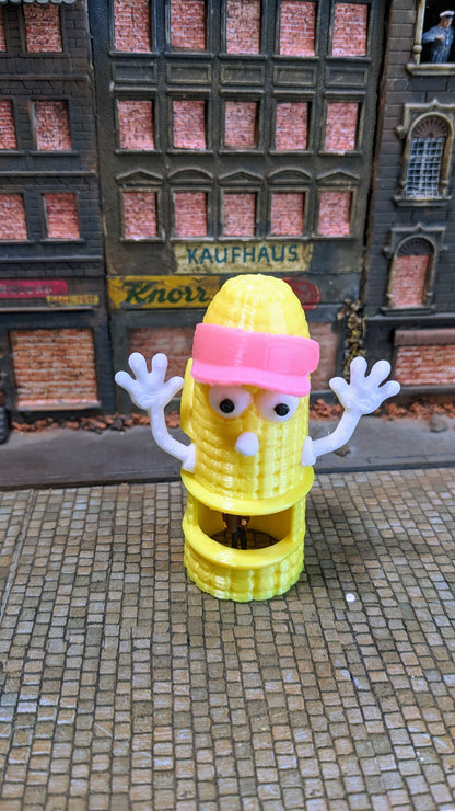 Maiskolben Verkaufsstand lustige Jahrmarktbude