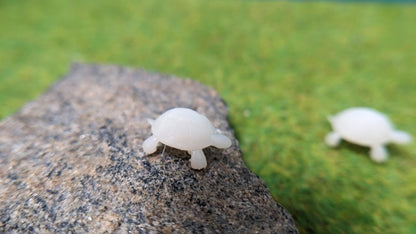 5x Schildkröten aus Resin 1:87 (H0) - bemalt oder unbemalt