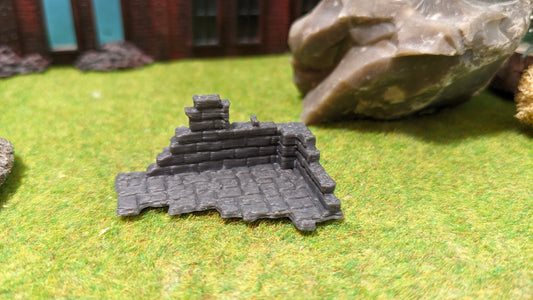 Alte Ruine Burgruine (Variante klein) – Verfallenes Haus Trümmer