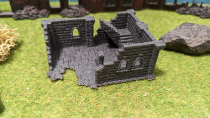 Alte Ruine Burgruine (Variante Groß) – Verfallenes Haus Trümmer