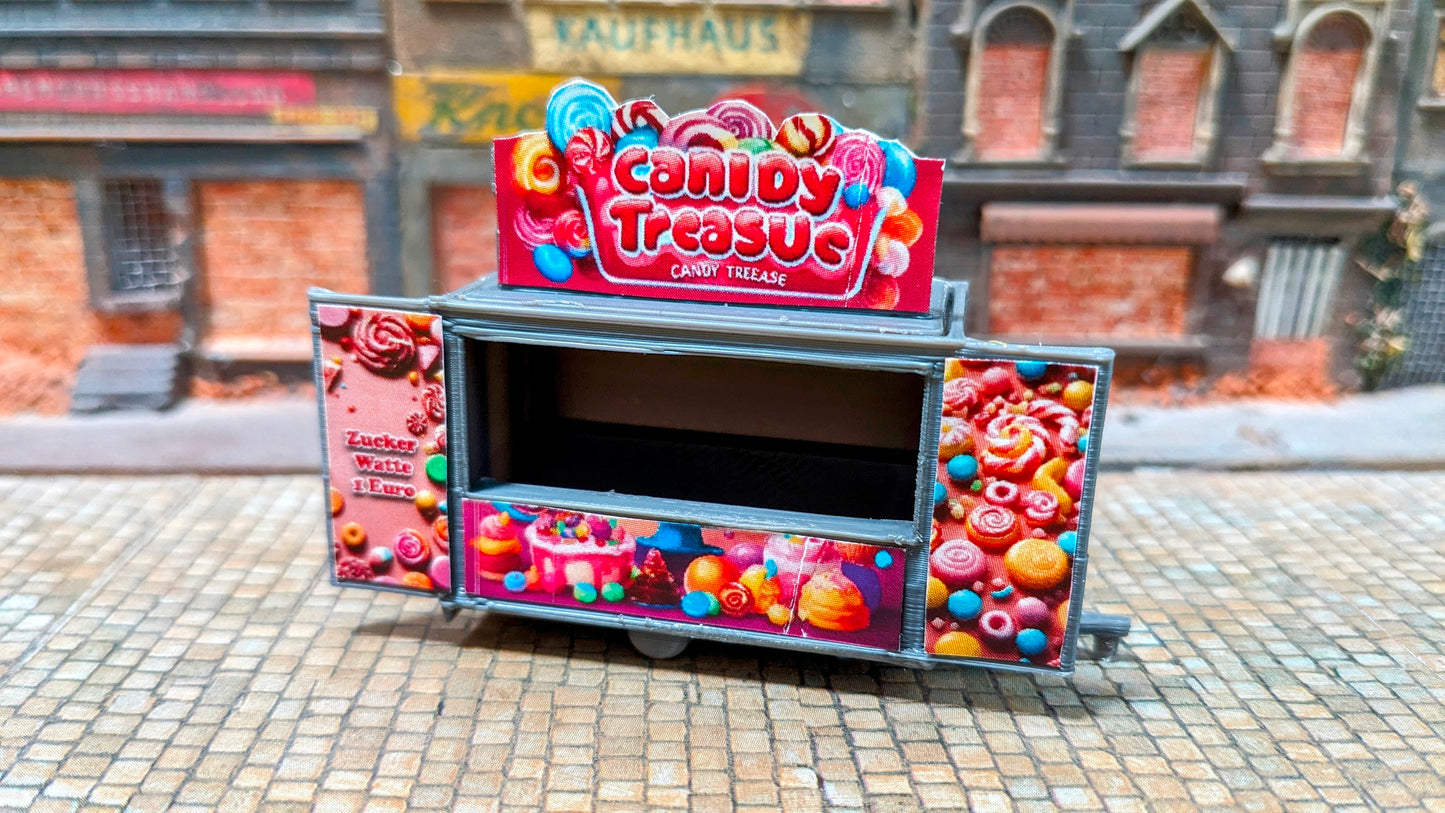 Kirmesbude "Candy Shop" Kirmes Rummel Süßigkeitenstand