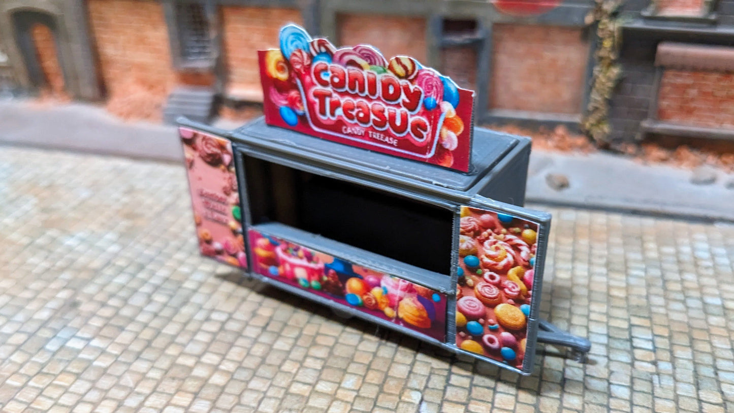 Kirmesbude "Candy Shop" Kirmes Rummel Süßigkeitenstand