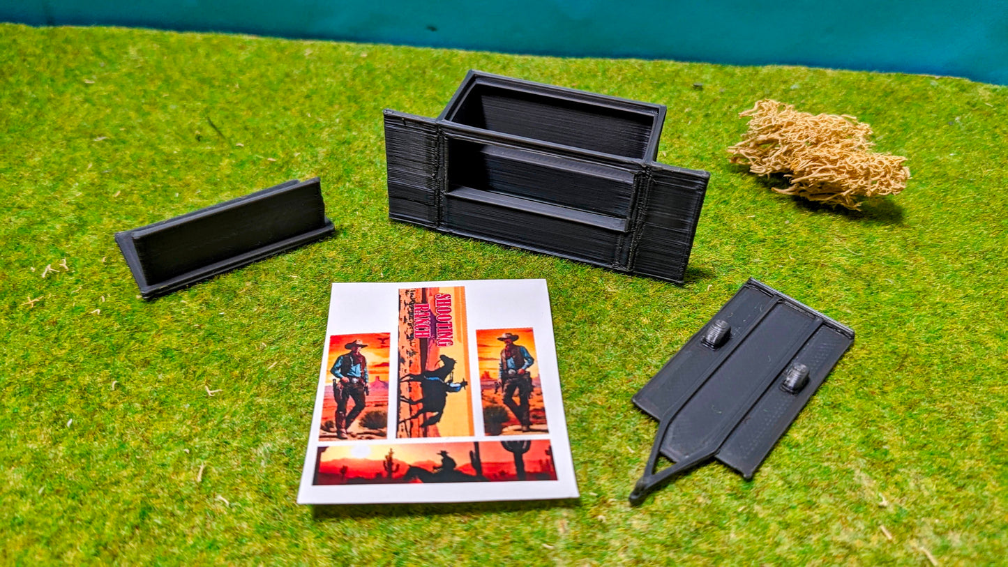 Kirmesbude "Western Ranch" Kirmes Schießbude Bausatz