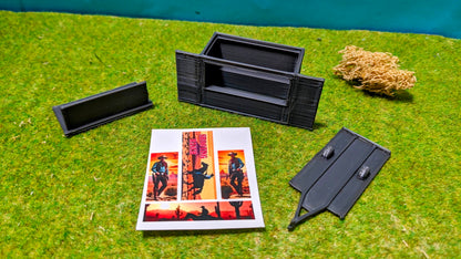 Kirmesbude "Western Ranch" Kirmes Schießbude Bausatz