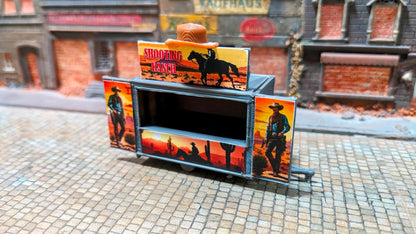 Kirmesbude "Western Ranch" Kirmes Schießbude Bausatz
