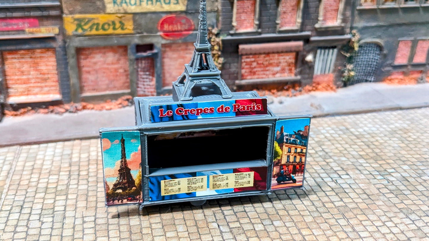 Crepestand Crepewagen Kirmes Jahrmarkt