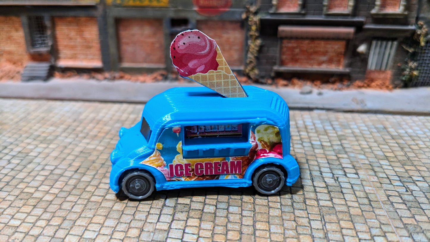 Eiswagen "Ice Cream" Kirmes Eisbude Eisstand Foodtruck